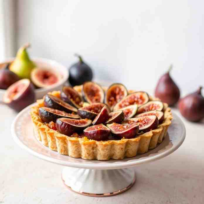 Easy Fig Tart - Fruit Tarts Cake